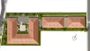Plan de masse de la résidence Les Jardins Mimosa